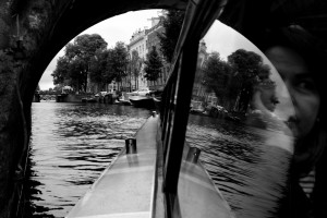 On the canal with Silvia