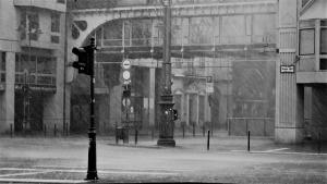 Outside Mercure Hotell, Budapest, Hungary